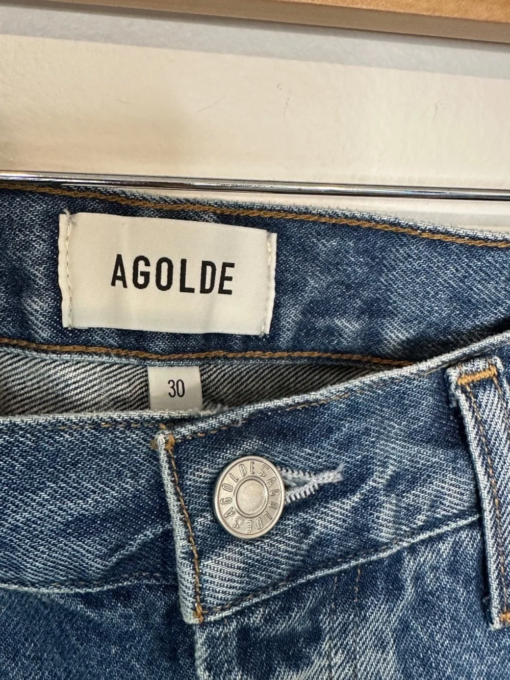 AGOLDE Parker Long Short 30 Blue